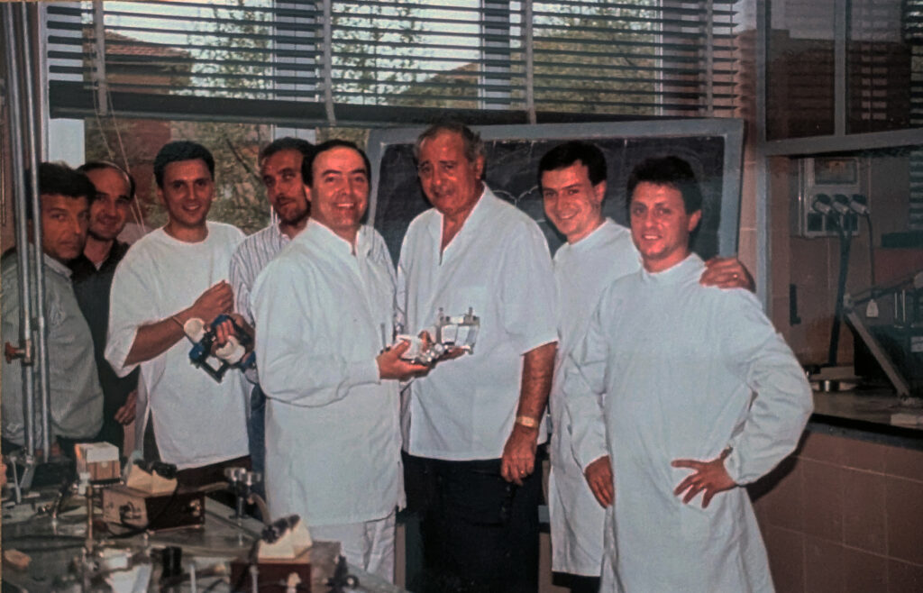 Un momento d'eccellenza con il professor Frank Celenza, durante il percorso al Centro Porta Mascarella.